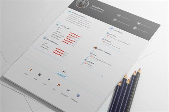 Download Resume Cv Mocup Collection 1 1 Cv Template By Psd Mockup Download Medium