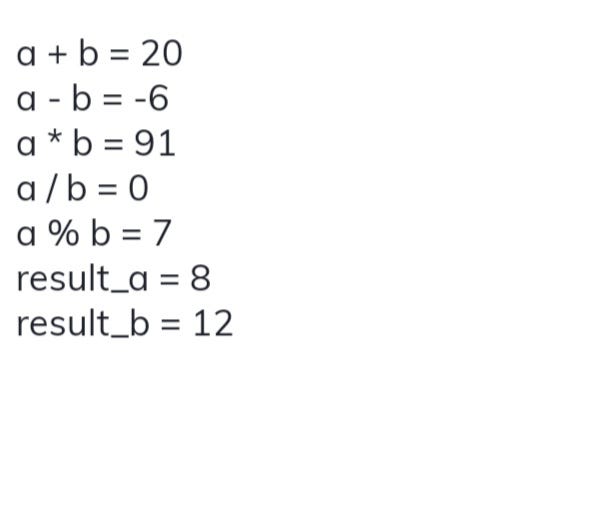 Operators in C++:. Arithmetic Operators. | by S P | Medium