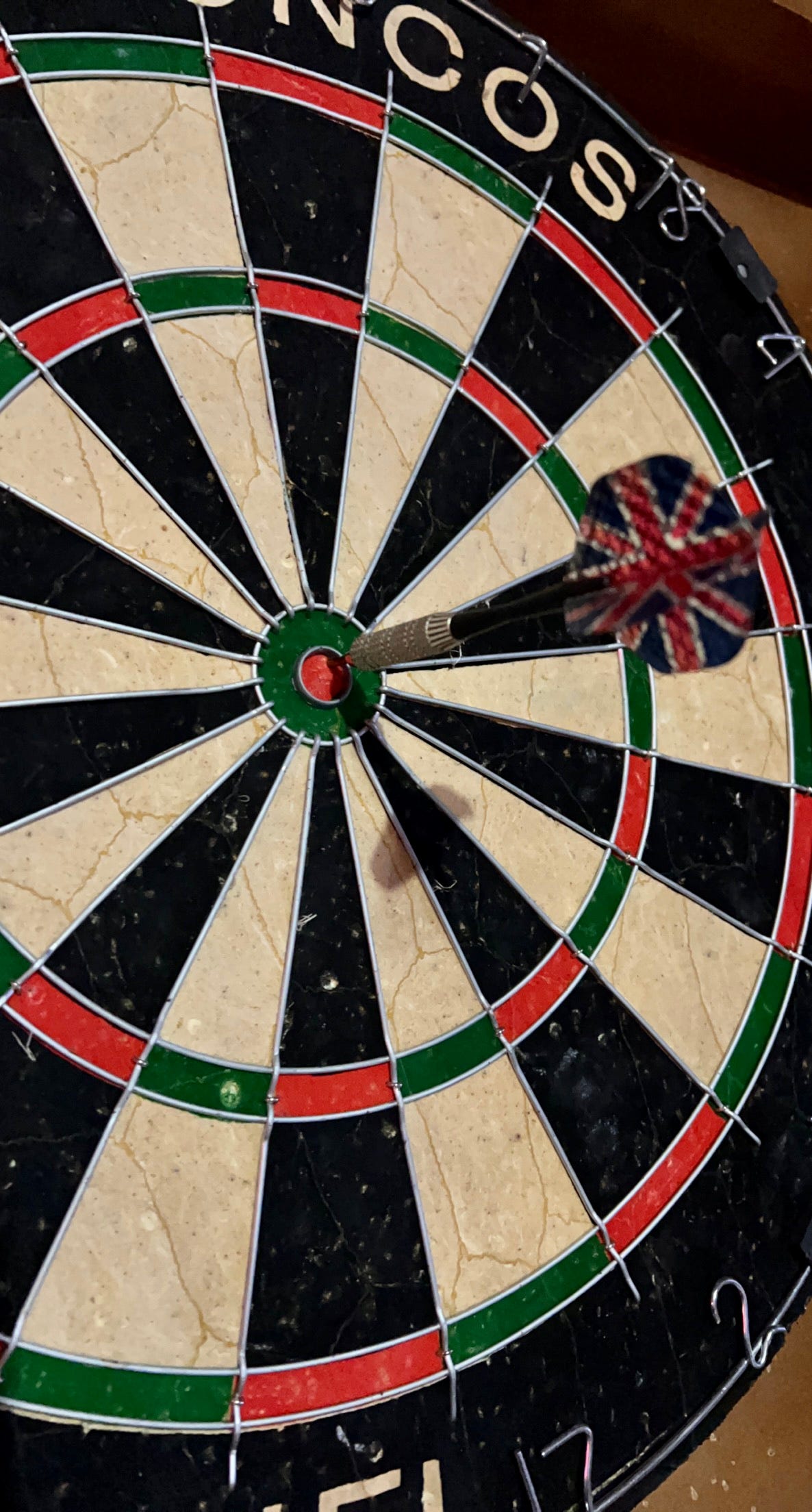 When Your Boyfriend Hands You a Dart, Throw It With Your Eyes Closed