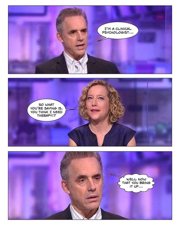 25 Memes That Sum Up Jordan Peterson vs. Cathy Newman | by Stian Pedersen |  Medium