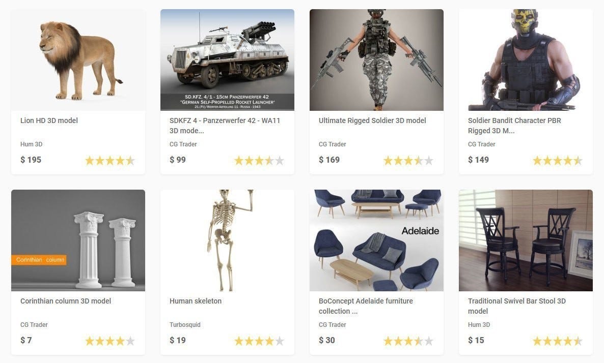 Search 3d models by using tensorflow.js and heymesh | by sretks | Medium