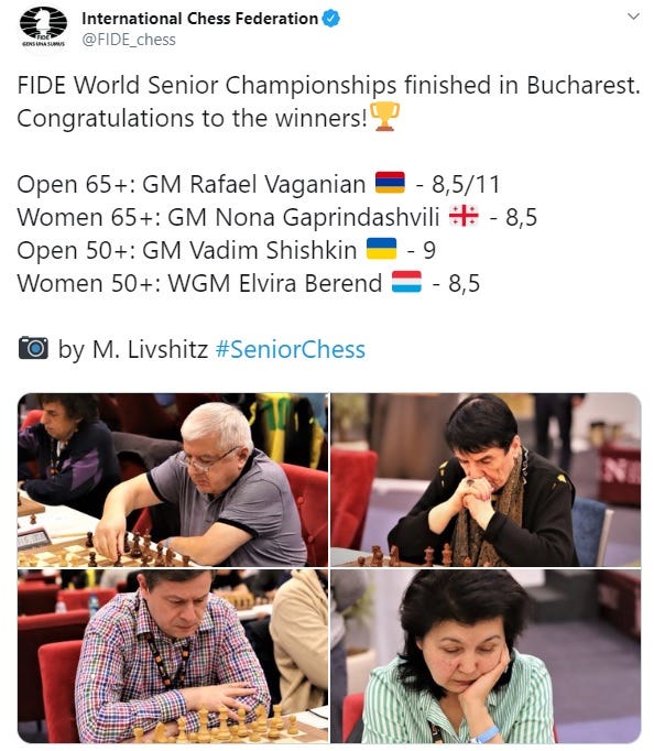 chess champ keeps winning golds by Embassy of to US