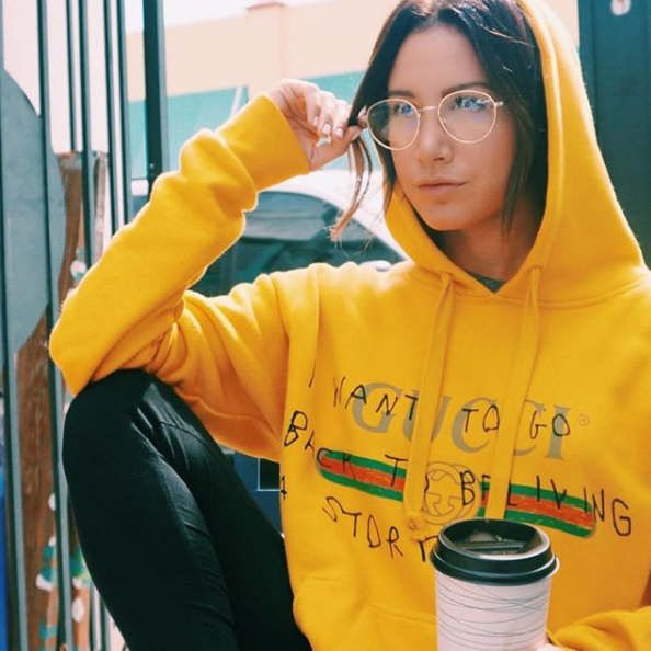 gucci yellow hoodie