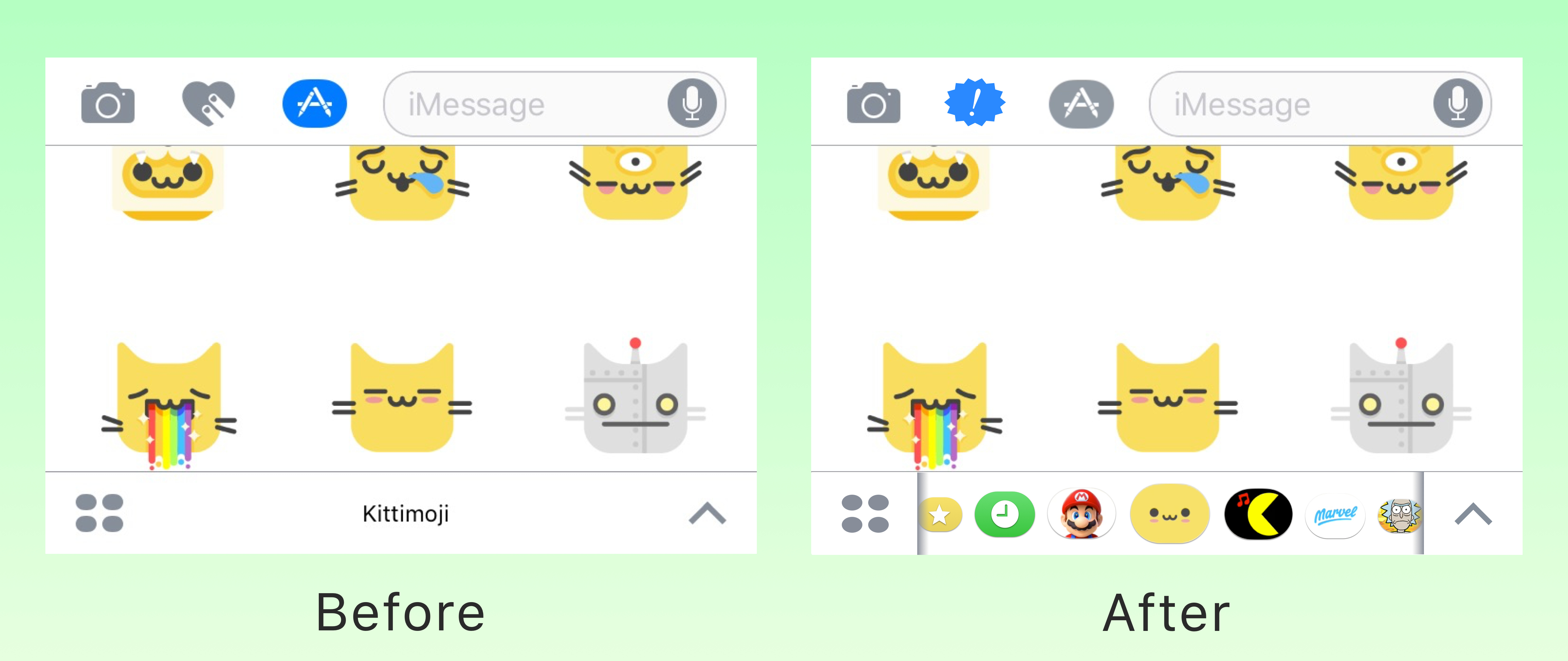 Imessage Stickers Redesign Chat Stickers Finally Came To Apple S By Chalen Duncan Art Marketing