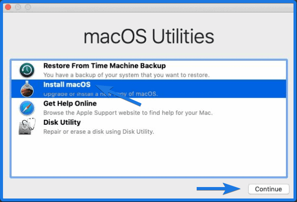 install macOS