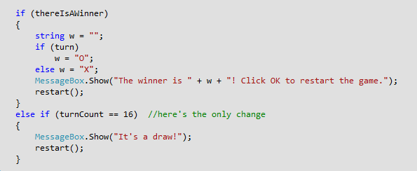TicTacToe (Windows Forms App in C#) | by Irina Andreea | Medium