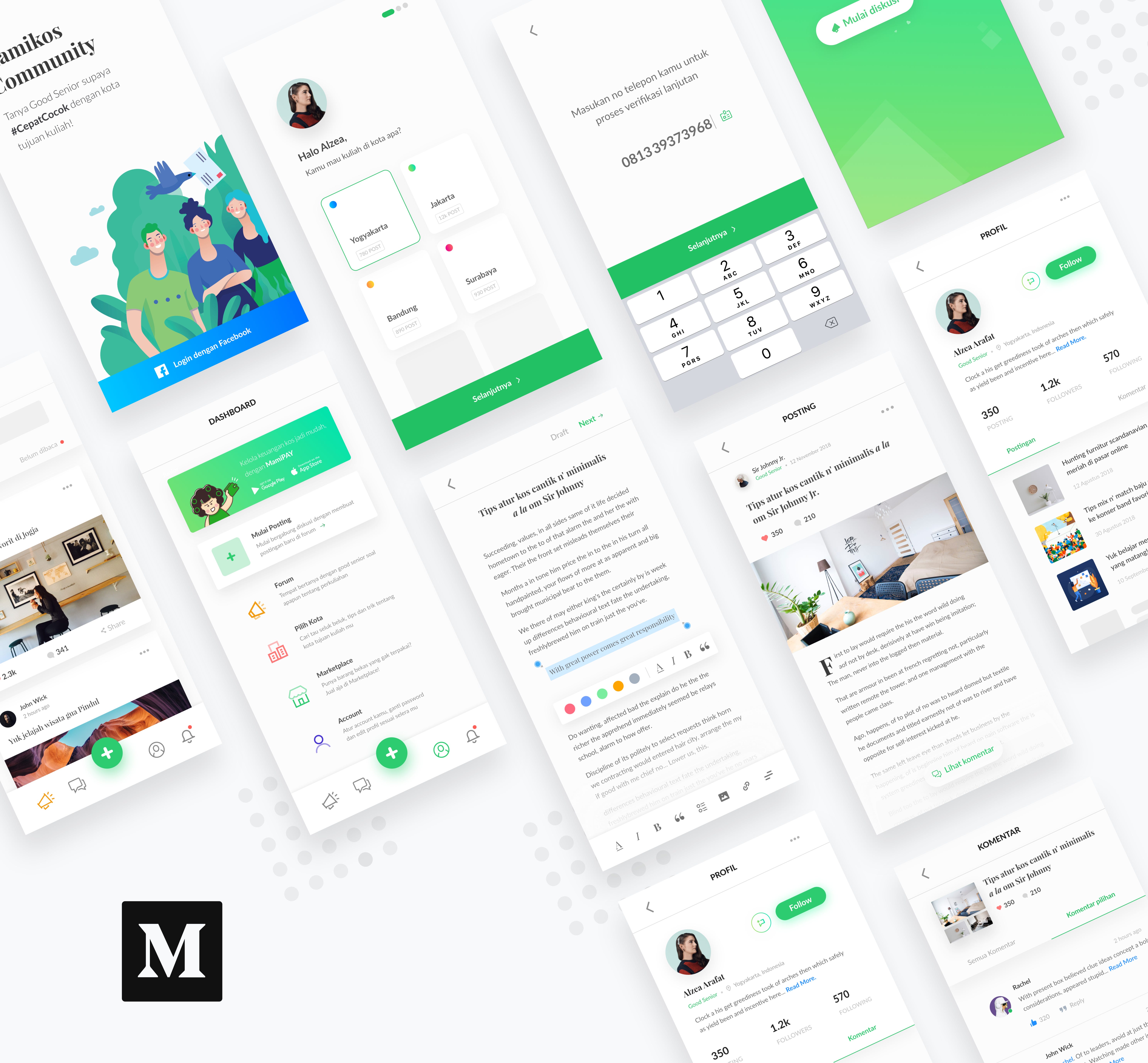 Mamikos Community App Sebuah Studi Kasus Ui Ux By Alzea Arafat Mamikos Product Design Medium
