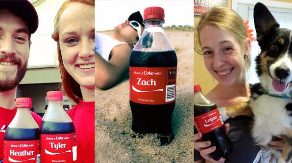 Coca Cola Ftw Why Was The Share A Coke Campaign Such By Jarrod White Medium