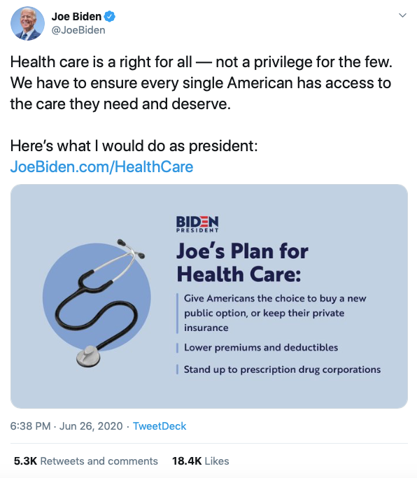 What Trump And Biden S Opposing Social Media Campaigns Reveal About The Two Nominees By Jacob Farmer Digital Diplomacy Jul 2020 Medium