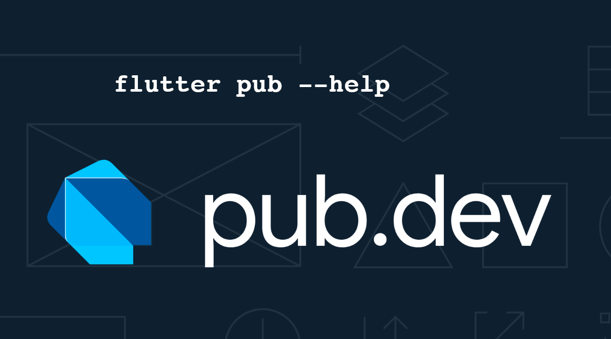 All about the Pub command line tool for Flutter and Dart | by Suragch |  Medium