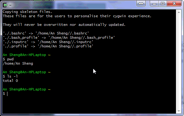 uninstall cygwin windows 7