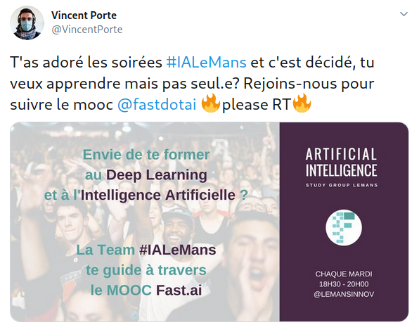 Le Mans School of AI StudyGroup Banner