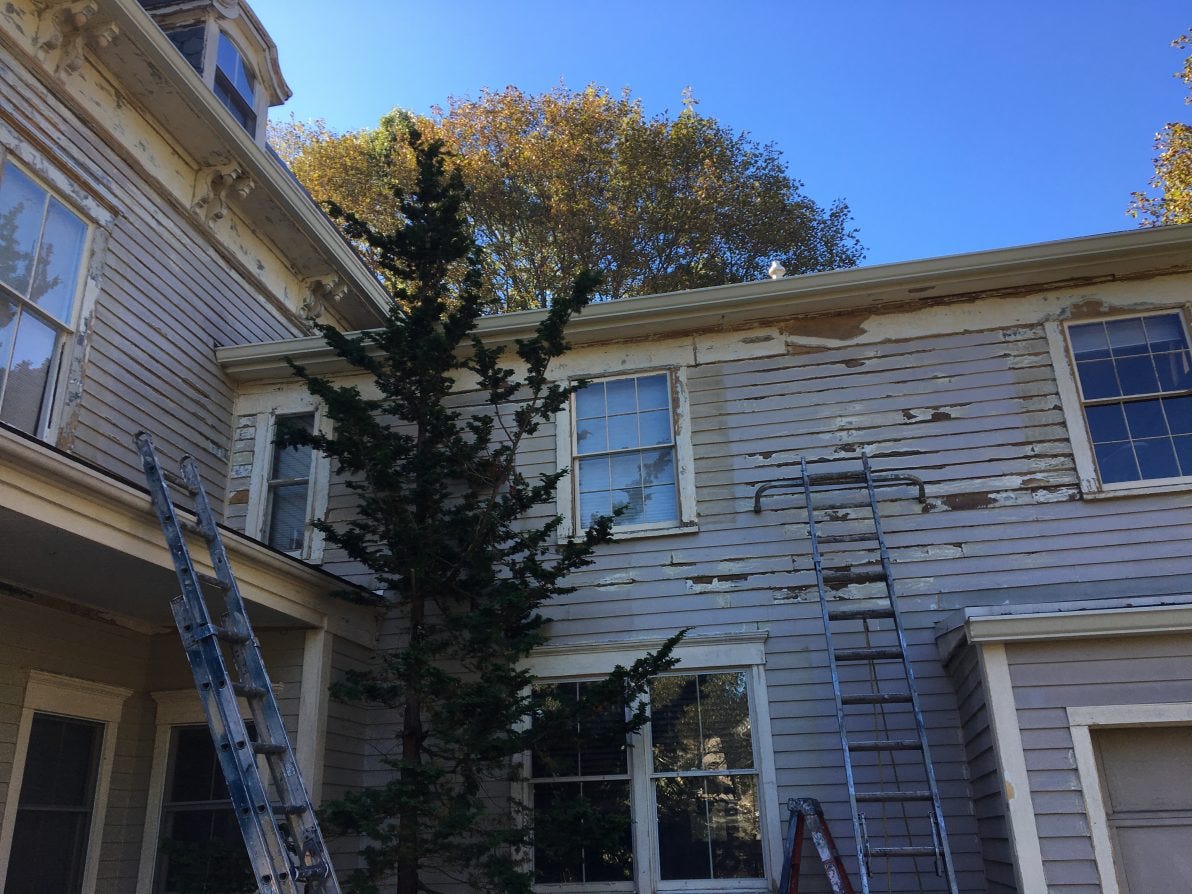 Exterior house painting Newton house painting Newton