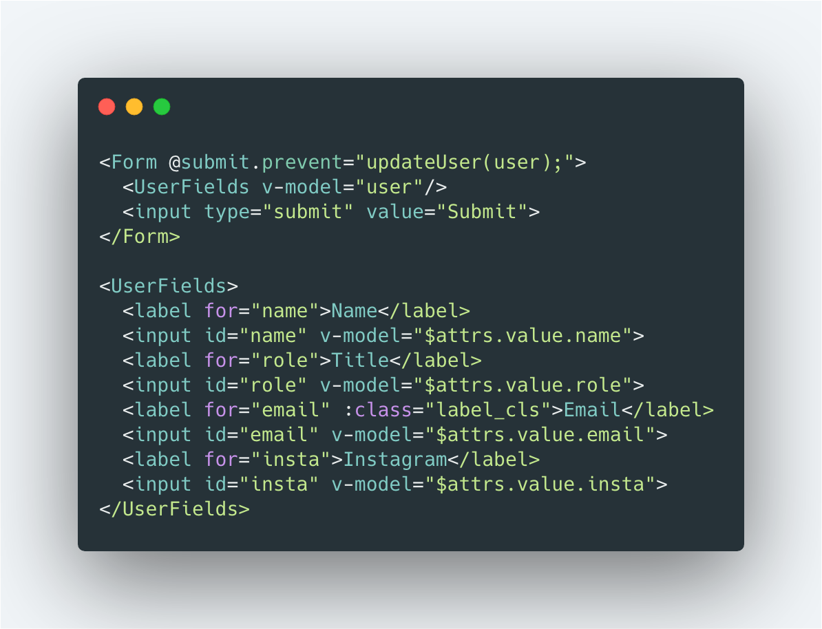 Using V Model Attrs On Vue Components By Filip Stepien Medium