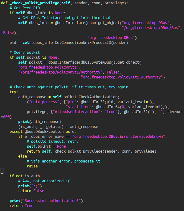 Creating A D Bus Service With Dbus Python And Polkit Authentication By Vincent Wang Medium Creating A D Bus Service With Dbus Python And Polkit Authentication By Vincent Wang Medium