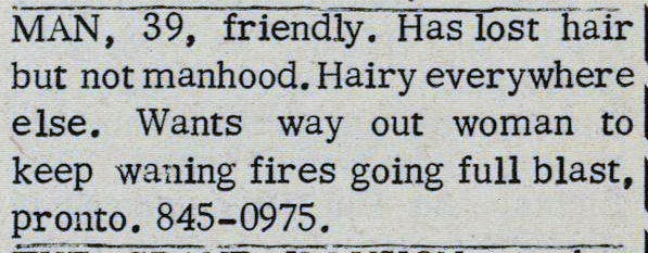 These Personal Ads From The 1960s Show Hippies Hot To Trot And Leftists Looking For Love By Laura Smith Timeline