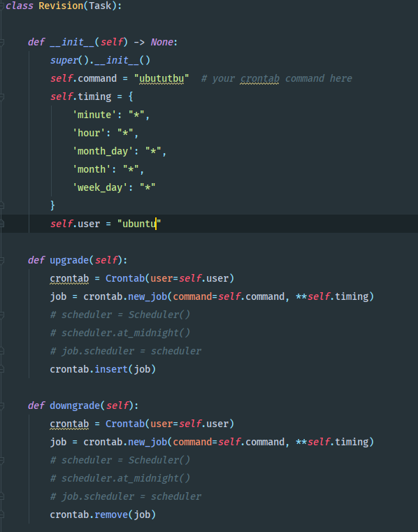 pythoncronmigration manage your cron jobs with python and a