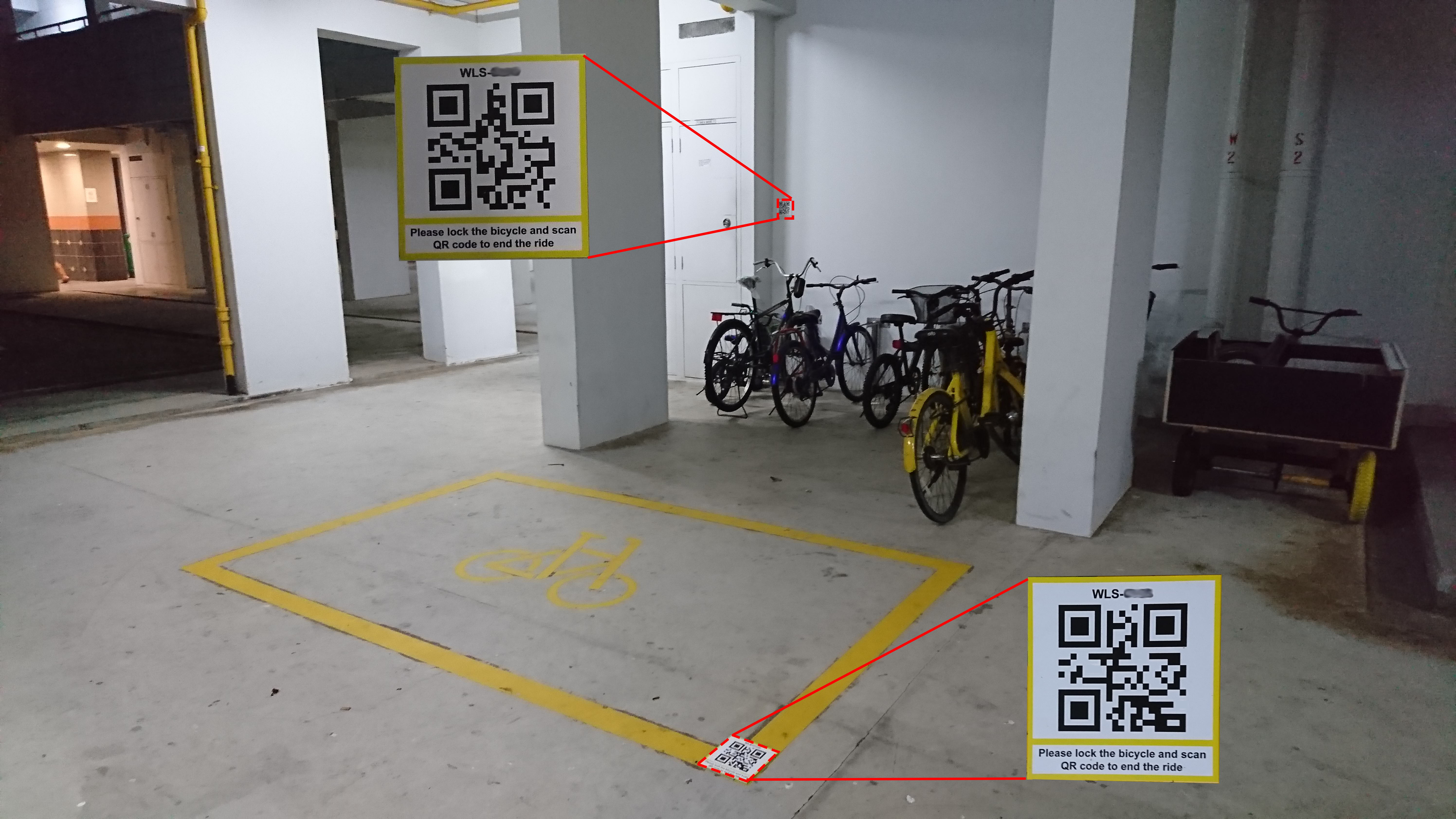 jump bike qr code location