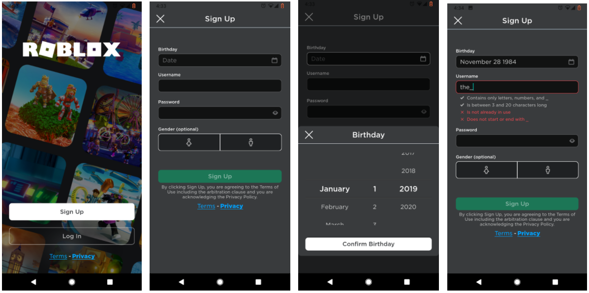 The Roblox App A Brief Analysis Of Onboarding By Amanda Stauffer Oct 2020 Medium - roblox privacy policy