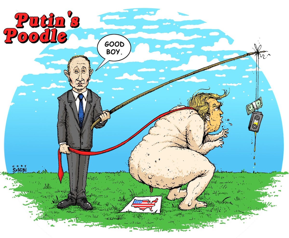 Image result for Putin's poodle