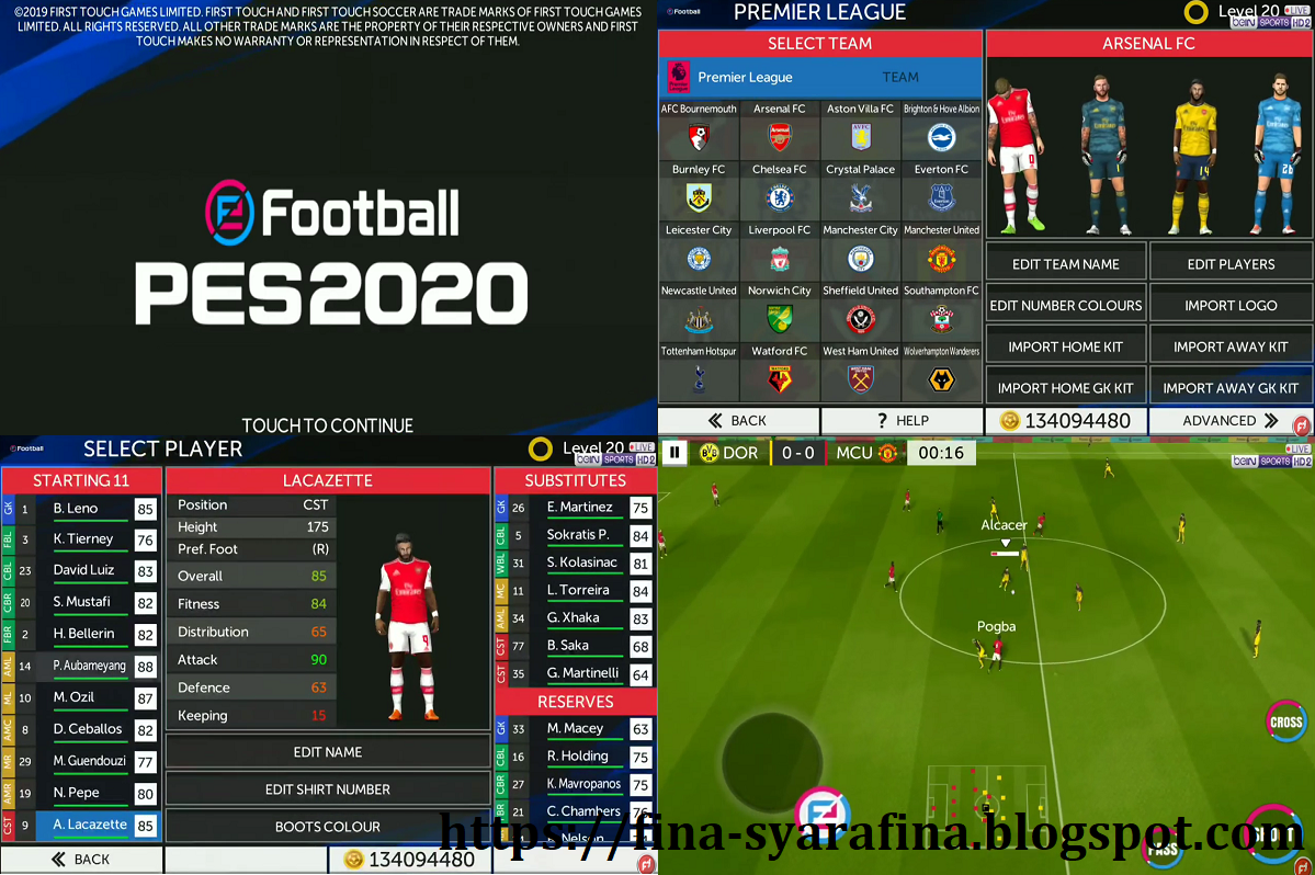 Fts Mod Pes 2020