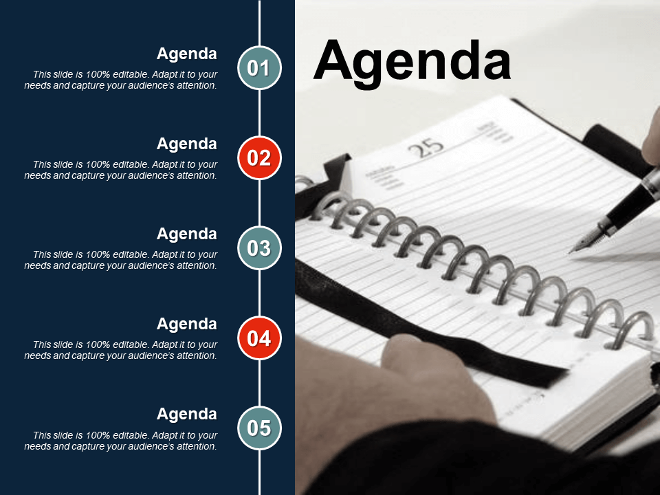 Meeting Agenda Ppt Template Free Download Life Is Like