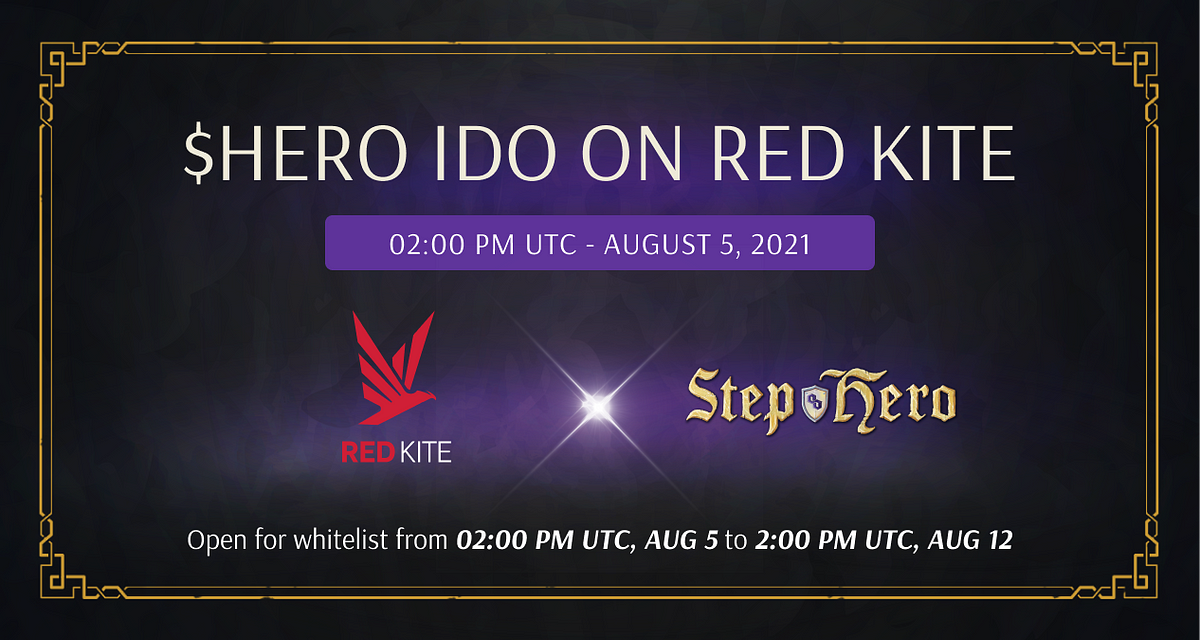 $HERO IDO Pool on Red Kite — Whitelist Registration Starts Now!