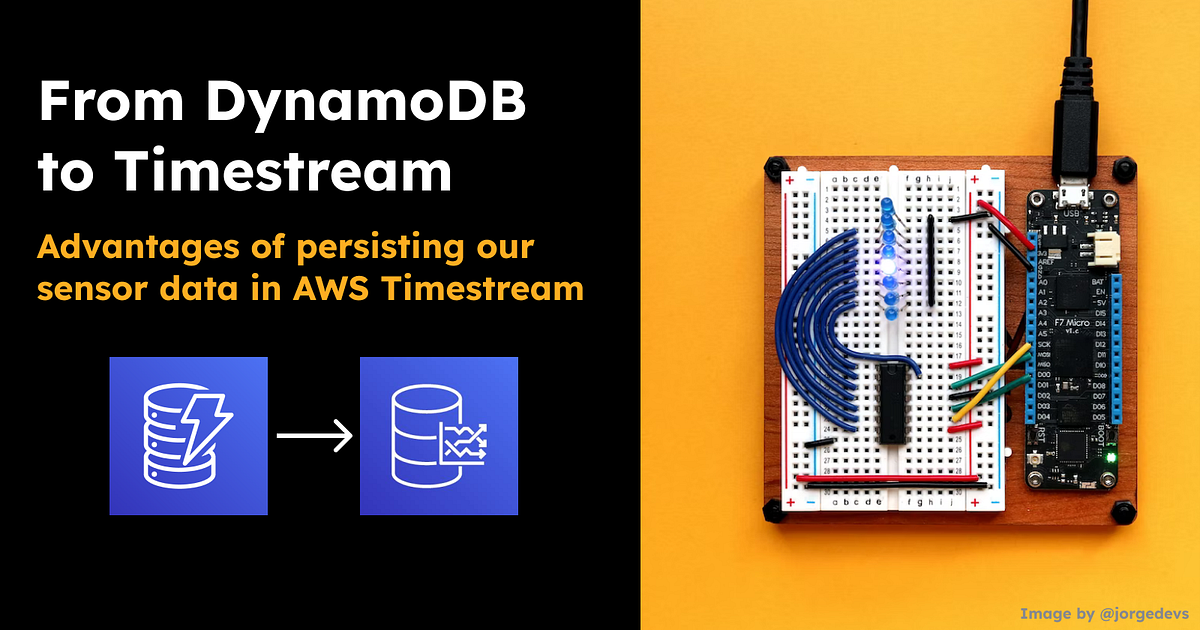 From DynamoDB to Timestream — Advantages of persisting our sensor data