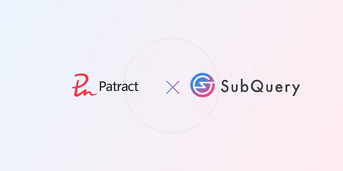 SubQuery is Joining the Patract Open Platform