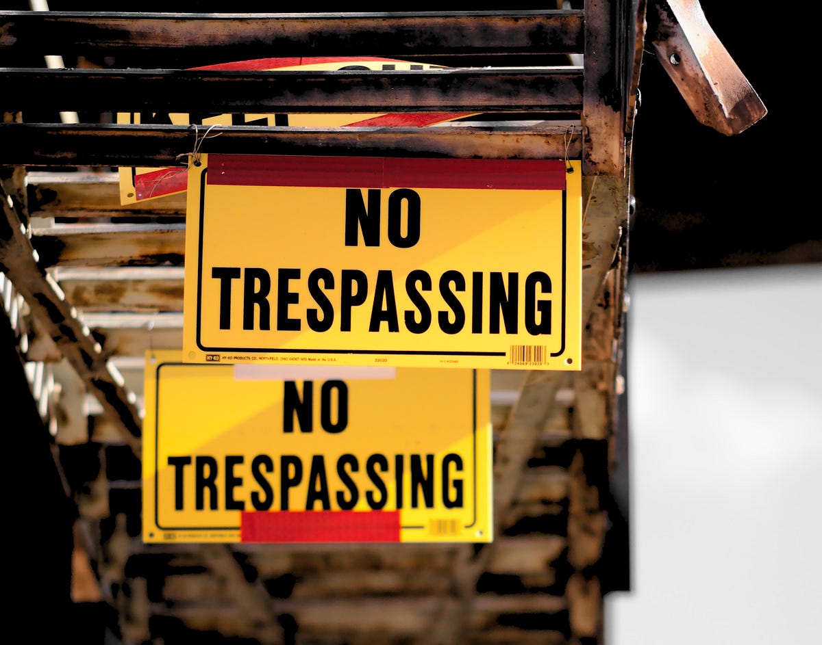 What Is A Trespass Warning