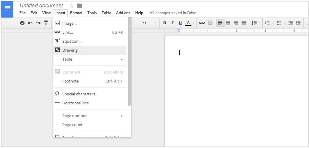 How to Insert Shapes & Drawing in Google Docs Techy Khushi Medium
