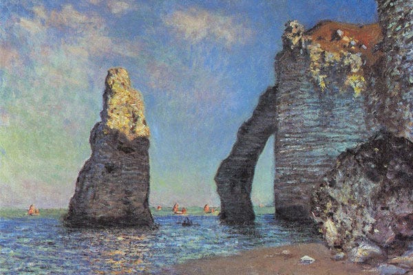 Monet at Étretat · Seattle Art Museum
