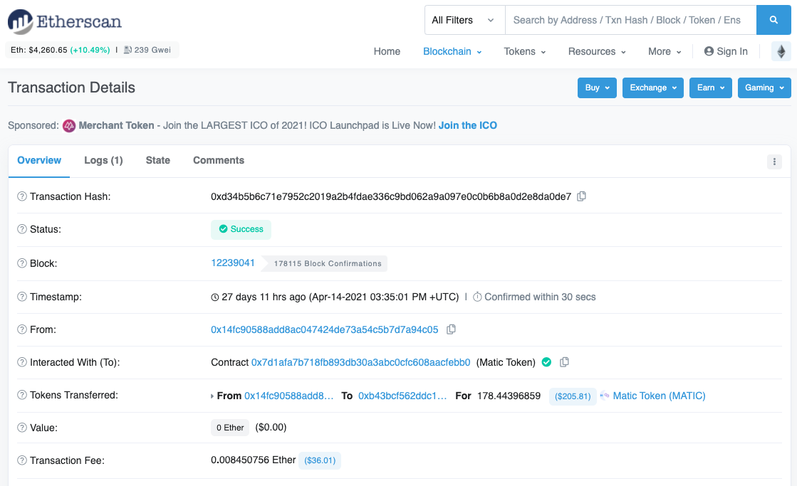 How to find back your assets if exchange withdraw your token to another chain