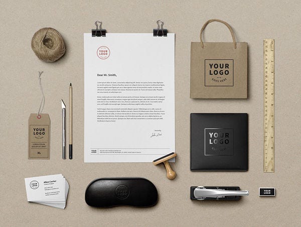 Download 40 Adet Ücretsiz Harika Kurumsal Kimlik Şablonu | Stationary Branding Mockup | by Kaya Selim ...