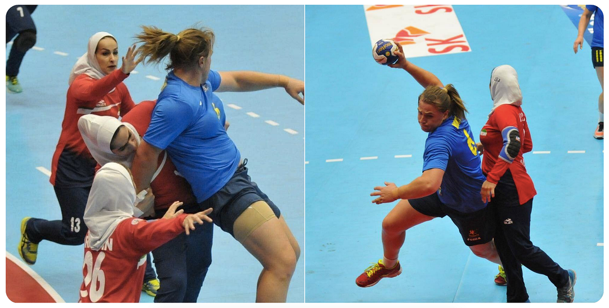 stemning gradvist system Australia's 6'3" 250 Lbs Hannah Mouncey Is Crushing The Competition At The  Asian Women's World Handball Championship | by Wesley Messamore | Medium