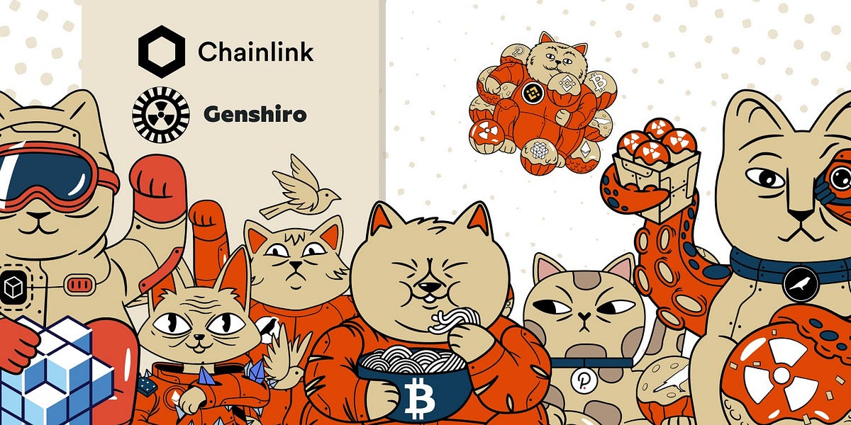 Genshiro Integrates Chainlink Price Feeds In Its NFT Tokens