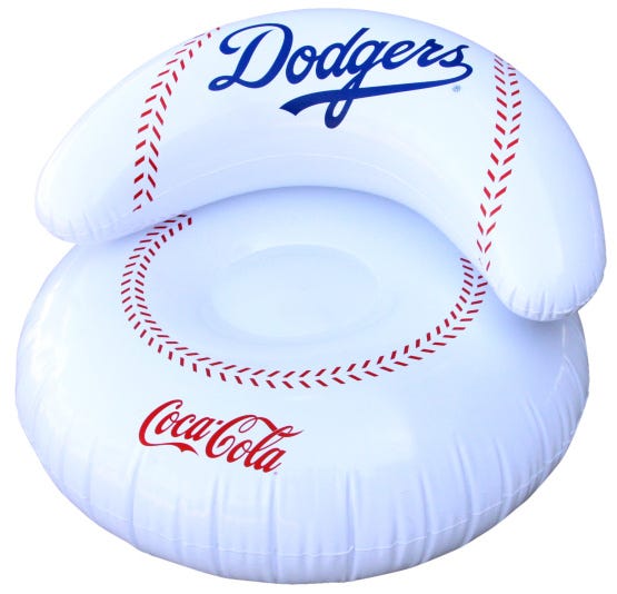 So, blow up a chair … | by Jon Weisman | Dodger Insider