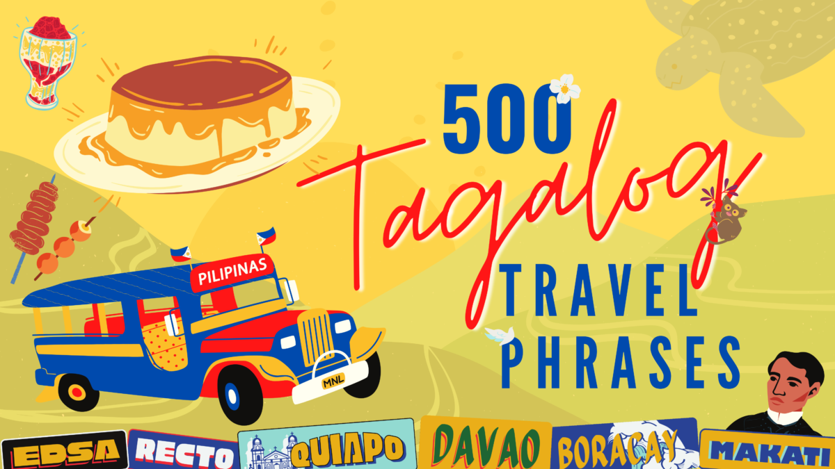 Best List Of 500 Common Tagalog Phrases For Travel By Simon Bacher Medium