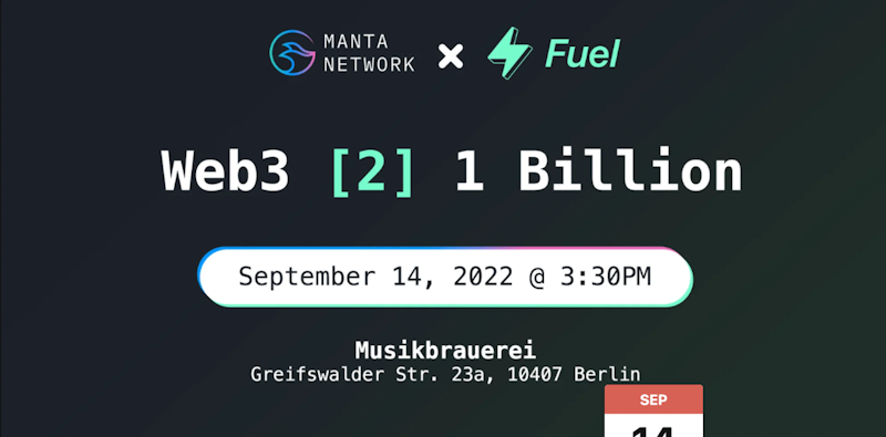 Fuel x Manta: Web3 [2] 1 Billion