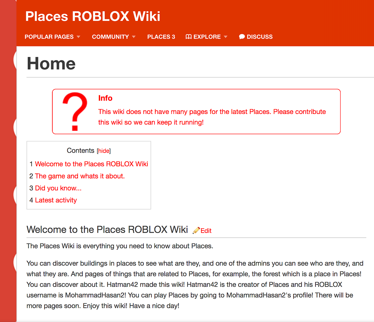 roblox game wiki