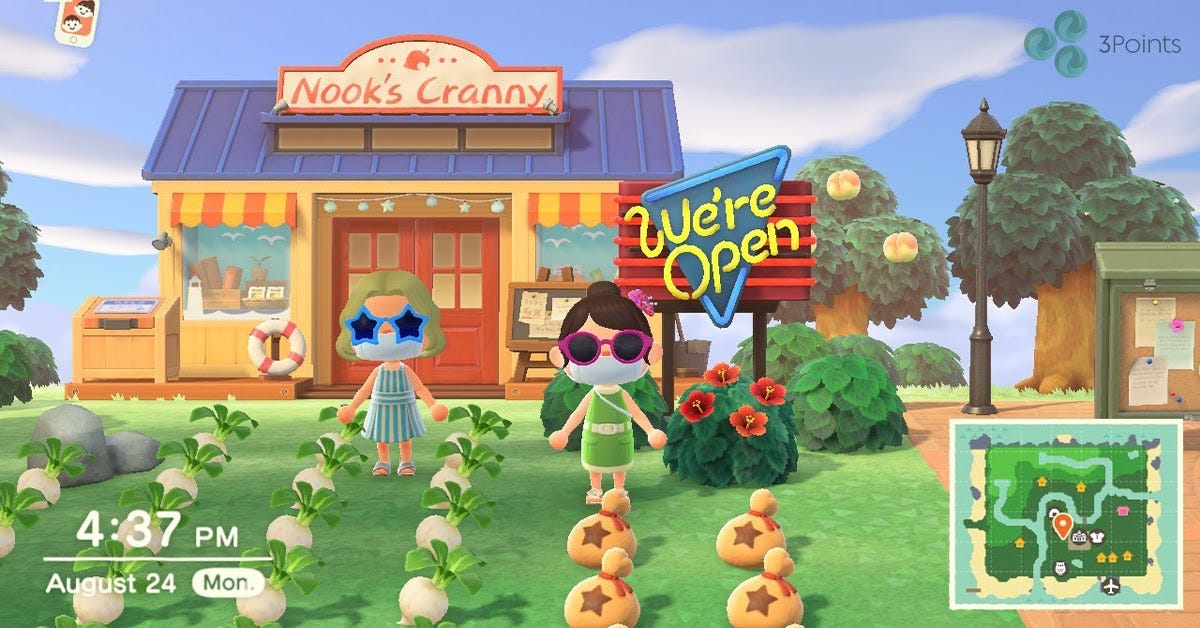 Nintendo's Animal Crossing has its very own stock market, and we tested it  out | by 3Points Communications | Medium