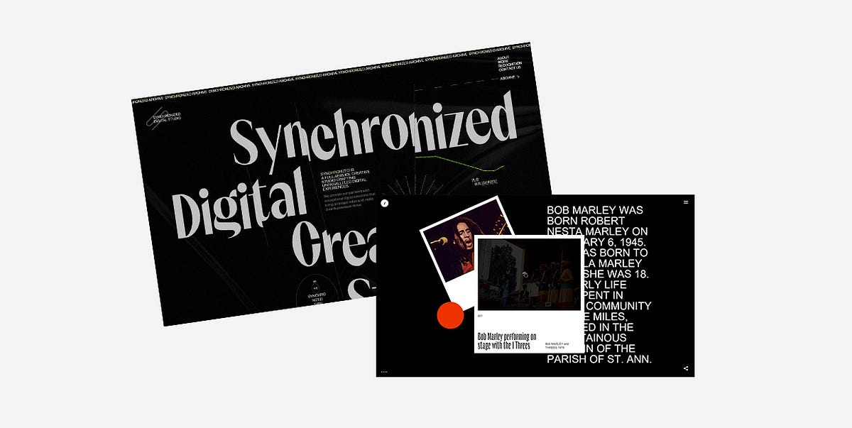 25 Inspiring Examples of Black Websites