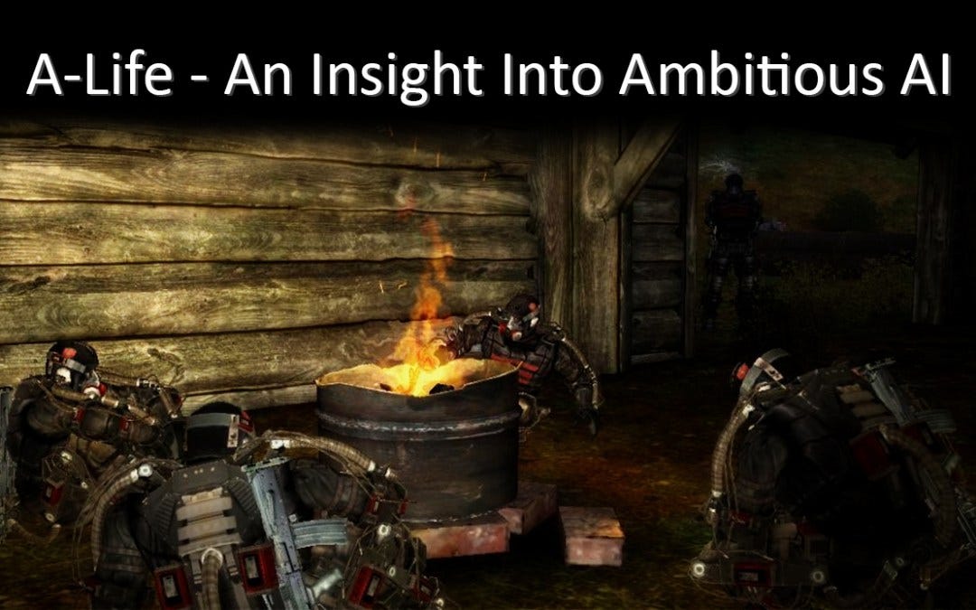 A Life An Insight Into Ambitious Ai By Alex Cicala The Game Development Library By Black Shell Media
