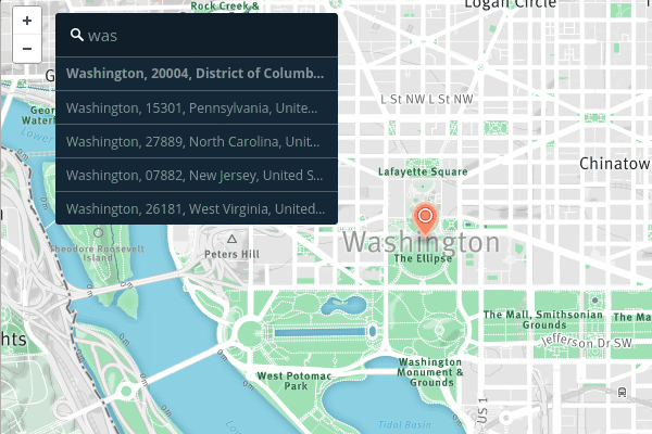 Mapbox Geocoding Example Javascript Adding Autocomplete: Geoc => Geocoding | By Mapbox | Maps For Developers