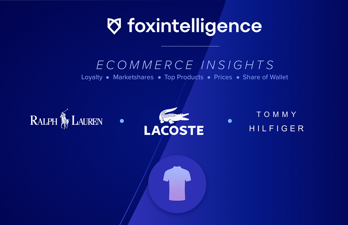 jeans bekymre Sjældent E-commerce: Lacoste vs. Ralph Lauren vs. Tommy Hilfiger | by  Foxintelligence | Medium