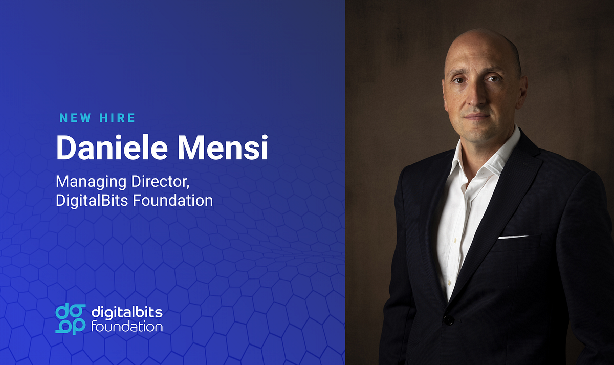 DigitalBits Foundation Appoints Serial Entrepreneur Daniele Mensi As New Managing Director | by DigitalBits | DigitalBitsOrg | Medium