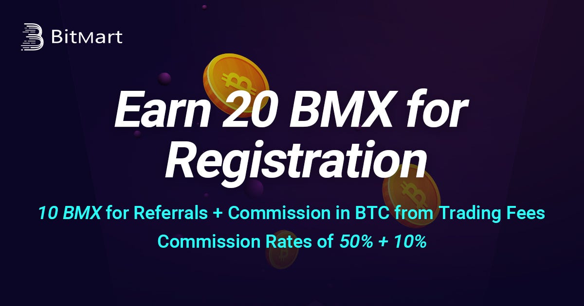 Bitmart S Registration And Referral Sign Up Bonus Bitmart Exchange - 