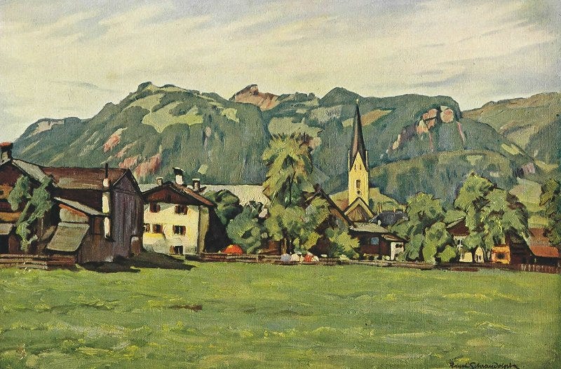 Kalenderblatt Mai 1937 Huimat Oberstdorf Medium