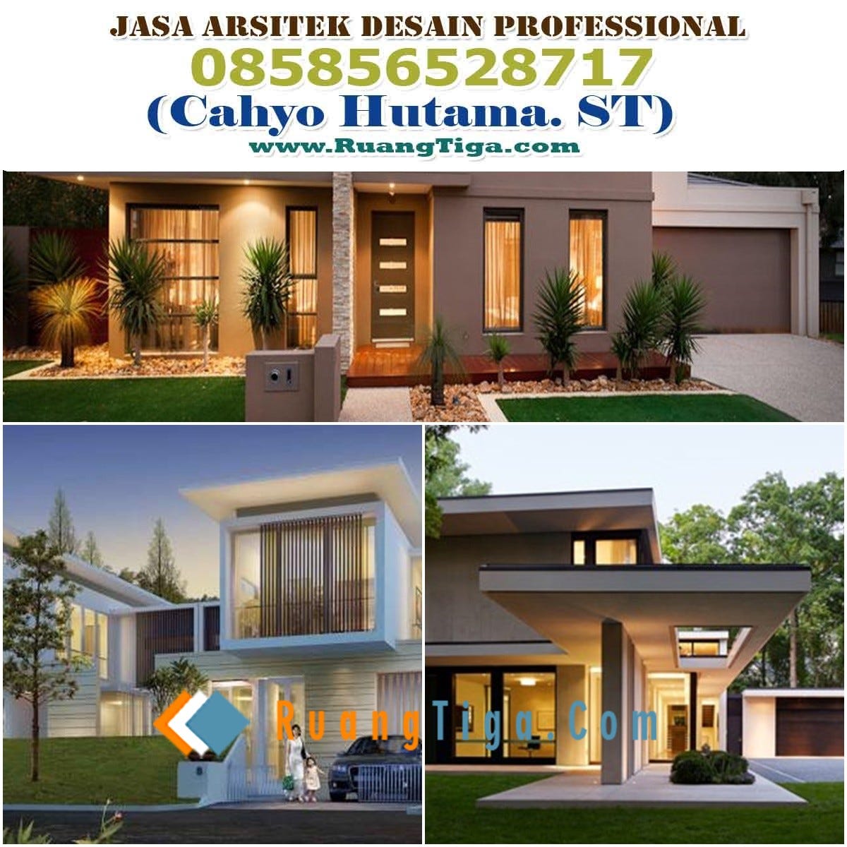 Jasa Desain Rumah Minimalis Modern Kota Malang Jawa Timur