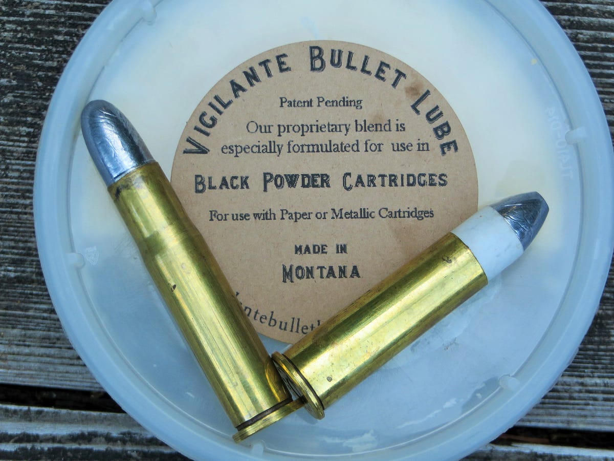 New Lube For Black Powder Rifles. Bullet lube in a black powder